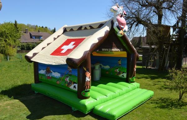 Hüpfburg Swiss Chalet