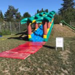 Wasserrutsche Palme Miete Eventspiele