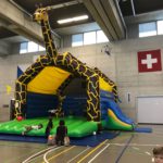 Riesen Giraffe Hüpfburg mieten Schweiz
