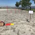 Frisbee Eventspiel Wettkampfpark mieten