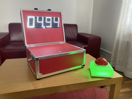 Reaktionstest Messespiel mieten