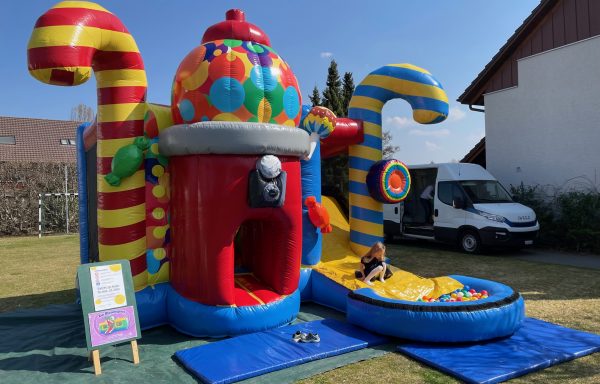 Hüpfburg Candy mit Pool